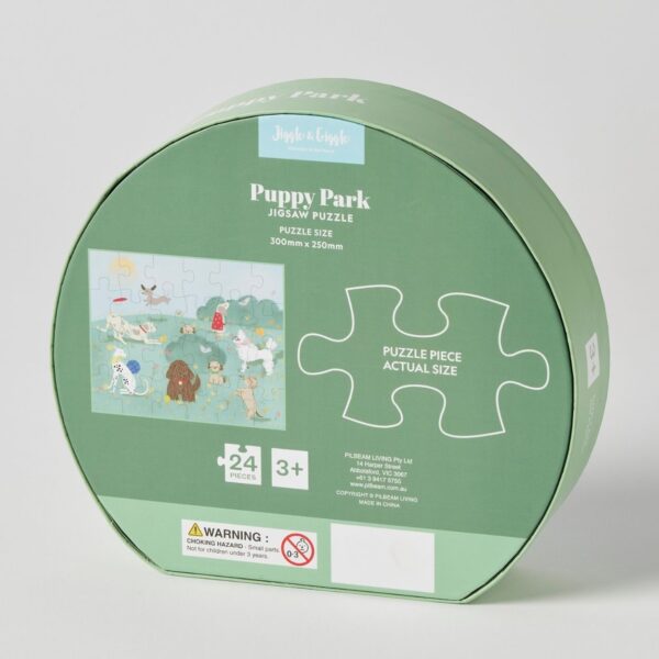 Puppy Park Jigsaw 24 Pc Puzzle