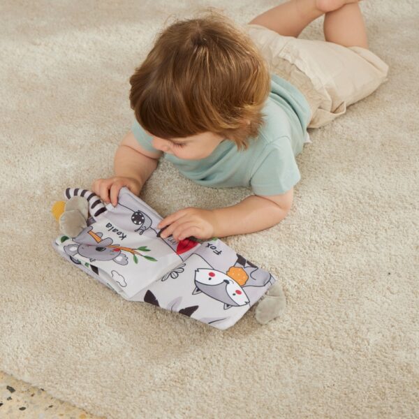 Farm Tails & Jungle Animals Fabric Books - 2 Asst Designs