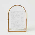 Akira 4 x 6" Photo Frame - Gold