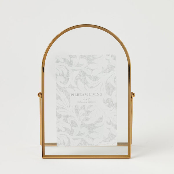 Akira 4 x 6" Photo Frame - Gold