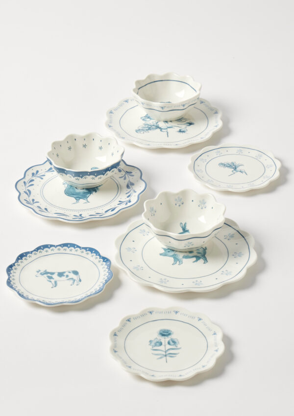 Maison Bleue Side Plate 3 Asst Designs