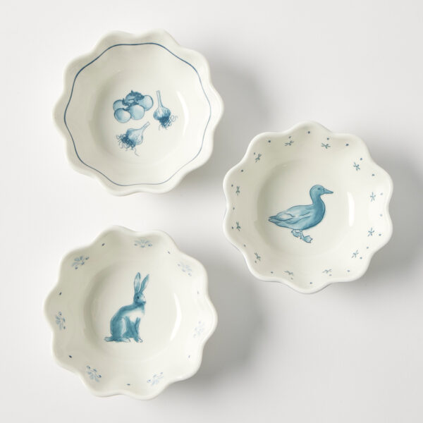 Maison Bleue Petite Bowl 3 Asst Designs