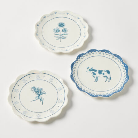 Maison Bleue Petite Plate 3 Asst Designs