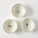 Bistro Blanc Petite Bowl 3 Asst Designs
