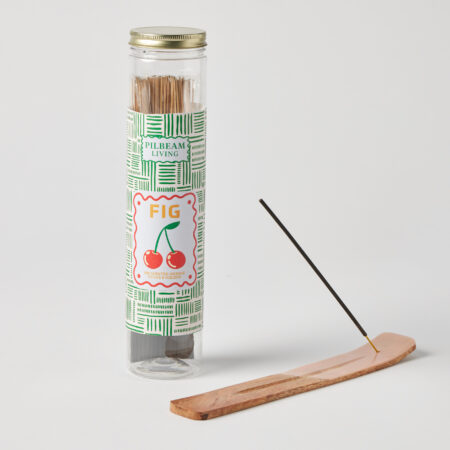Fig Scented 100pc Incense With Holder - Fig, Peach & Cedarwood