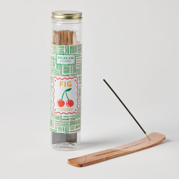 Fig Scented 100pc Incense With Holder - Fig, Peach & Cedarwood