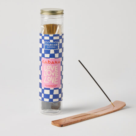 Cabana Scented 100pc Incense With Holder - Coconut, Sandalwood & Vanilla