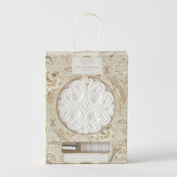 Timeless Blossoms Scented Ceramic Disc - Rose Oud