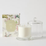 Anjou Glass Cloche Scented Candle - French Pear