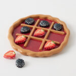 Strawberry & Blackberry Tart Noughts & Crosses
