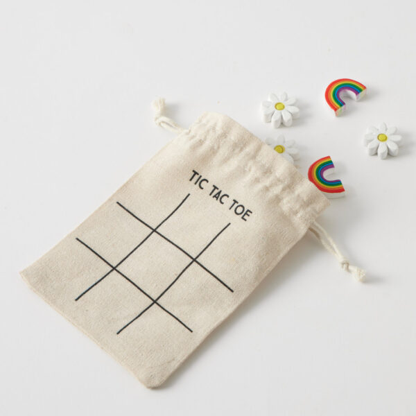 Rainbows & Daisies Tic Tac Toe