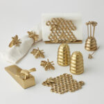 Bee Napkin Rings Set of 4