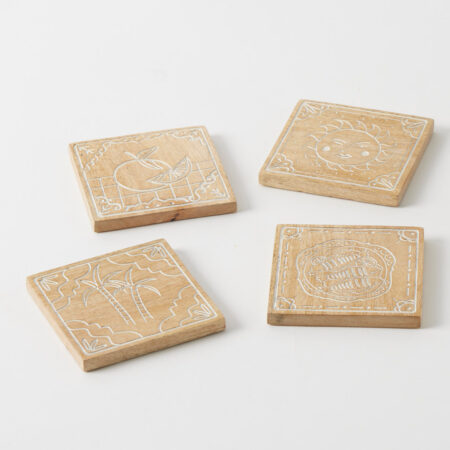 Azure Coast Set of 4 Coasters