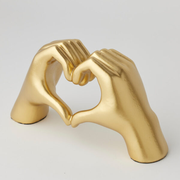 Hand On Heart Sculpture