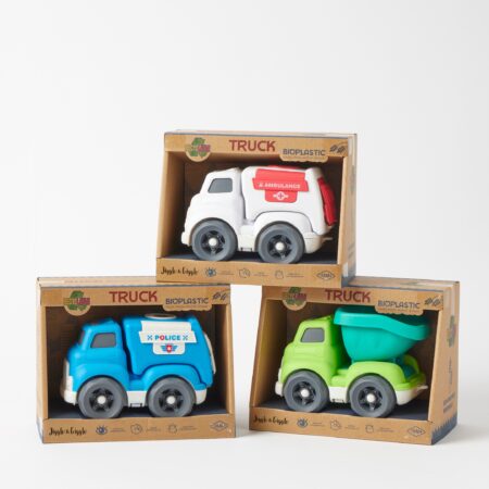 Bioplastic Utility Truck Medium - 3 Asst Designs