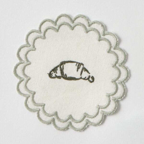 Le Bistrot Embroidered Cocktail Coaster