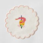 Mediterranea Embroidered Cocktail Coaster
