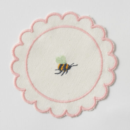 Anjou Embroidered Cocktail Coaster