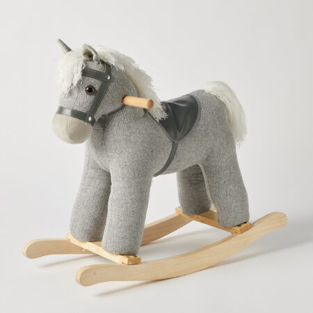 Rocking Tweed Horse