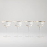 Dotti Set of 4 Coupe Glasses - 330ml