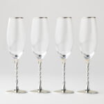 Sterla Set of 4 Champagne Glasses - 250ml