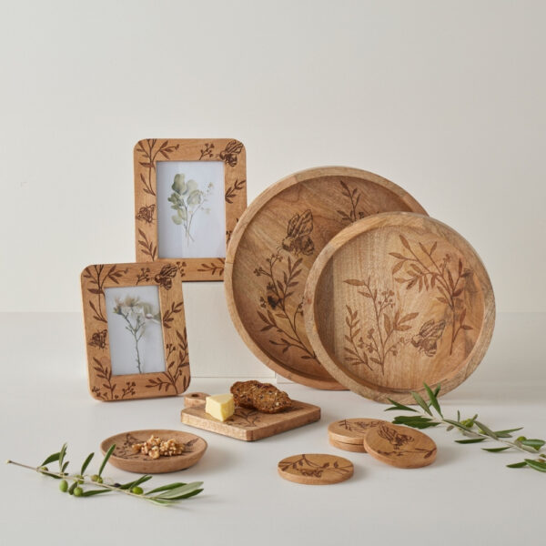 Botanical Buzz Trinket Dish Set of 2