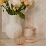Blooming Bee 770ml Carafe Set - Pink