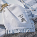 Le Bistrot Embroidered Napkin Set of 4
