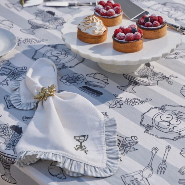 Bee Napkin Rings Set of 4