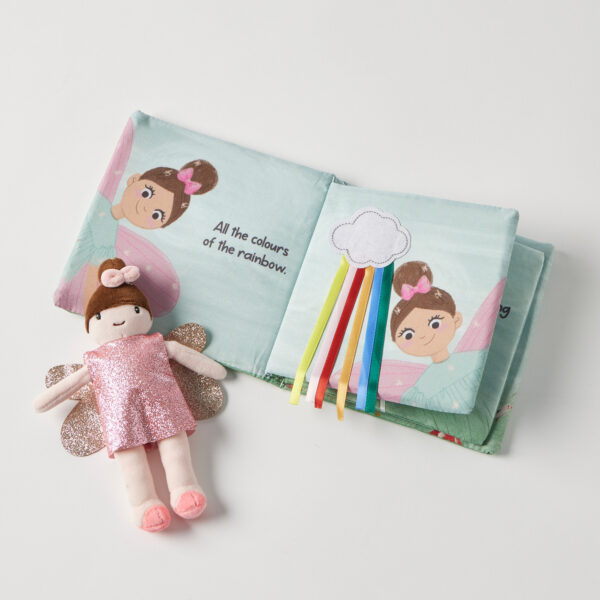 Fairy Fun Activity Fabric Book & Toy Set