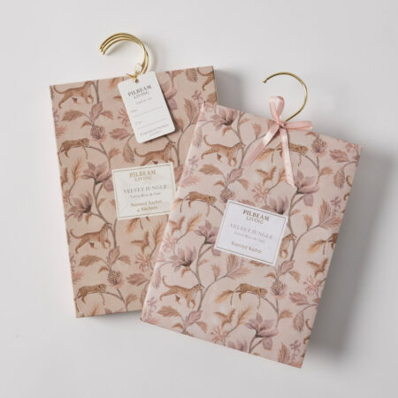 Velvet Jungle Scented Hanging Sachets Set of 4 -  Velvet Rose