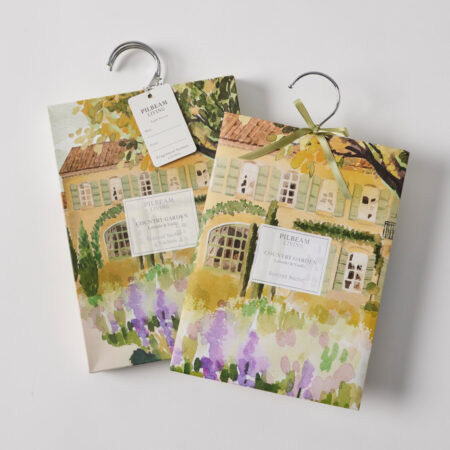 Country Garden Scented Hanging Sachets Set of 4 -  Lavender & Vanilla