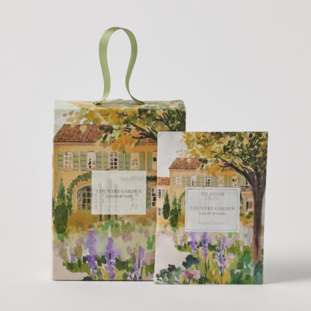 Country Garden Scented Mini Sachets Set of 4 -  Lavender & Vanilla