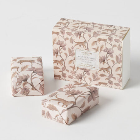 Velvet Jungle Scented Soap Gift Set of 2 - French Pear & Vanilla
