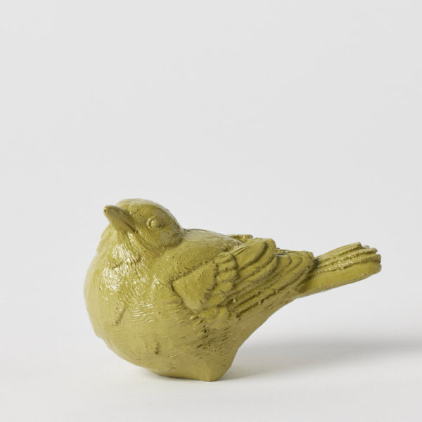 Finchy Sculpture - Olive