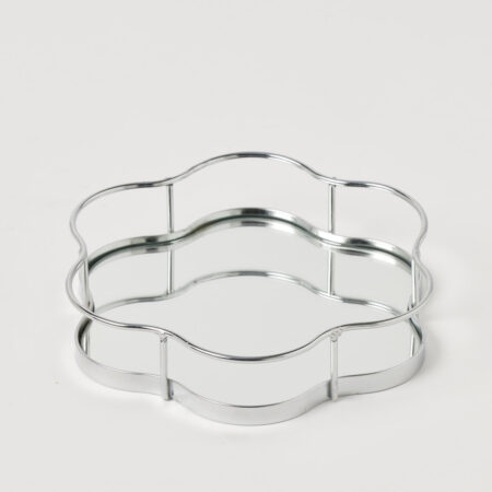 Rosette Mirrored Tray