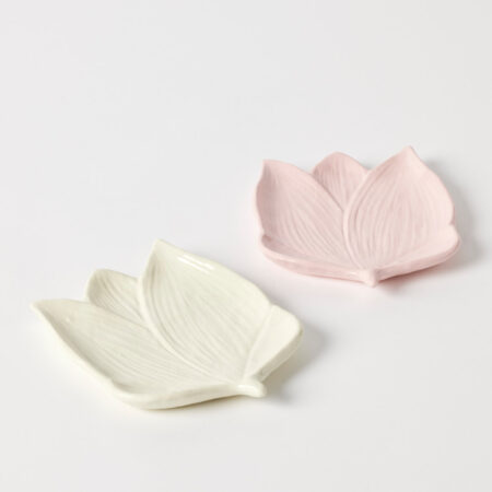 Tulip Trinket Plate 2 Asst Colours
