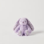 Jiggle & Giggle Floral Lilac Bunny Rattle