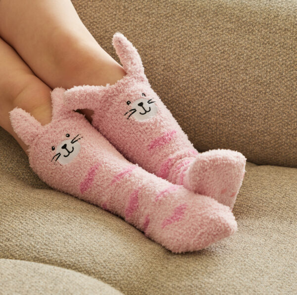 Jiggle & Giggle Grippy Animal Socks CDU 12pcs/3 Asst