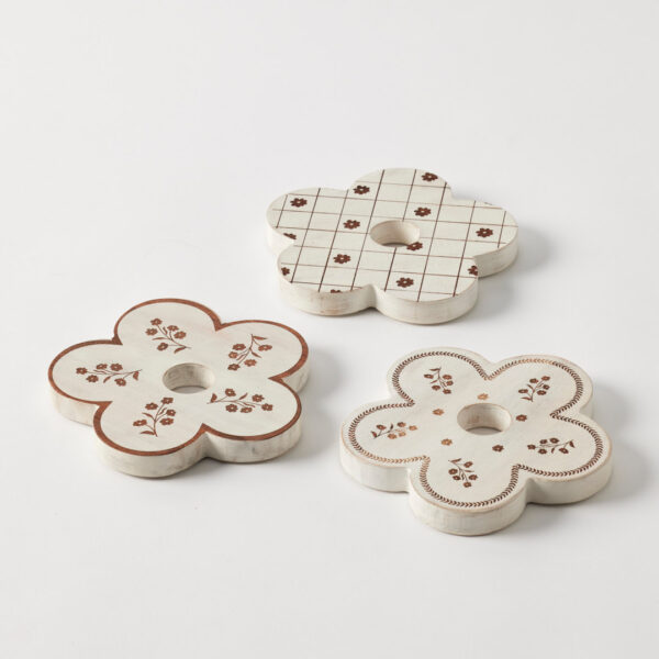 Blossom Trivet 3 Asst Designs
