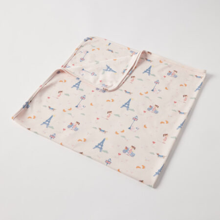 Jiggle & Giggle Bonjour Paris Jersey Wrap