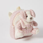 Jiggle & Giggle Plush Puppy Buddy Backpack - Pink