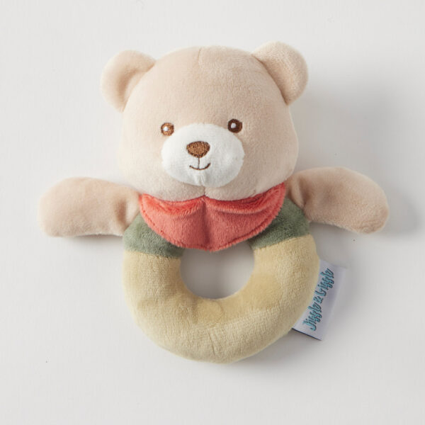 Jiggle & Giggle Hugglies Bear Rattle