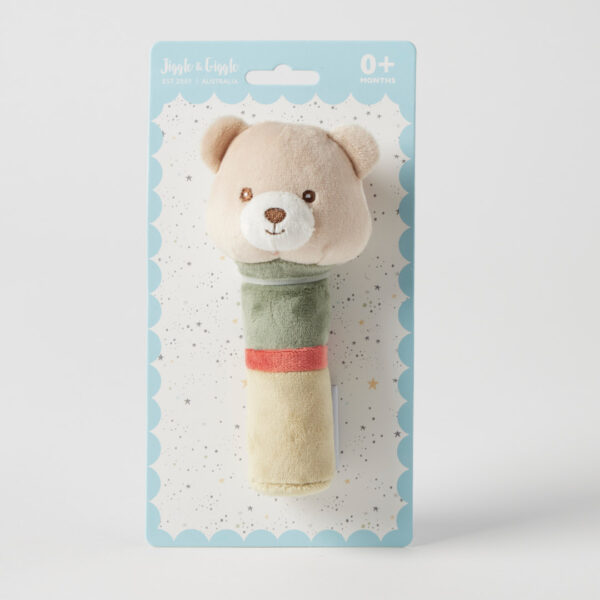 Jiggle & Giggle Hugglies Bear Squeaker