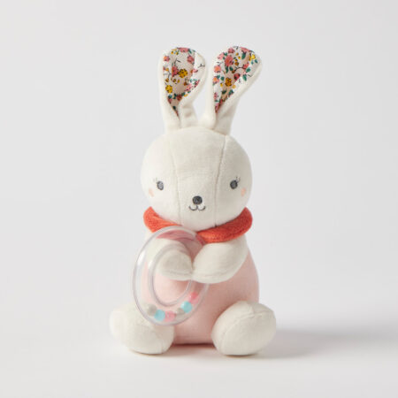 Jiggle & Giggle Hugglies Bunny with Rattle