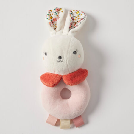 Jiggle & Giggle Hugglies Bunny Rattle