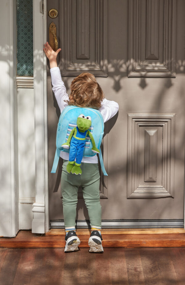 Jiggle & Giggle Plush Croc Buddy Backpack