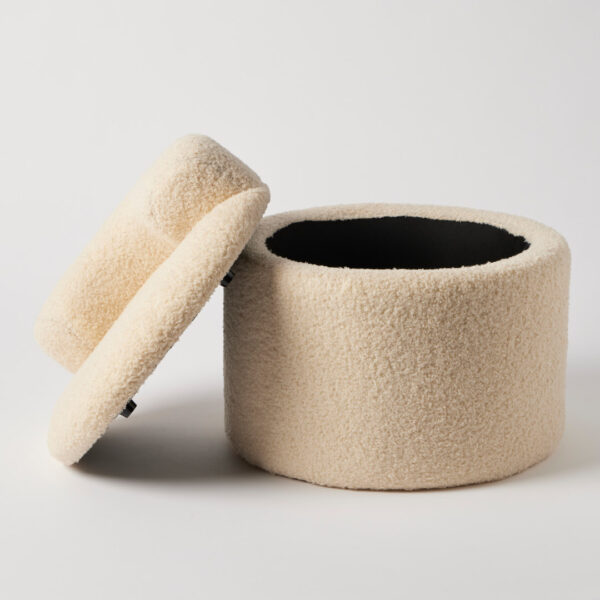 Jiggle & Giggle Bouclé Kids Storage Chair