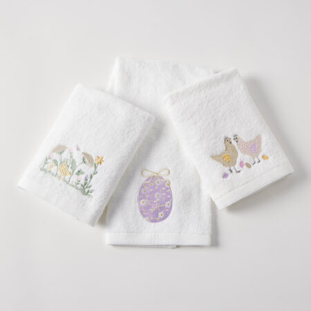 Easter Meadow Hand Towel 3 Asst Designs