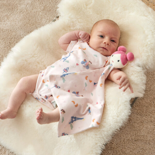 Jiggle & Giggle Bonjour Paris Jersey Bodysuit